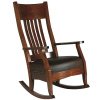 Craftsman Mission Red Oak Rocking Chair